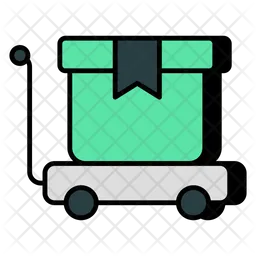 Luggage Cart  Icon