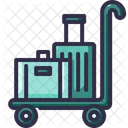 Luggage cart  Icon