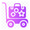 Luggage Cart  Icon