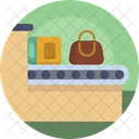 Airport Luggage Check Inspection Icon