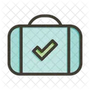 Security Tourist Check In Icon