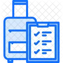 Luggage Check List  Icon