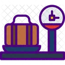 Luggage Counter Icon