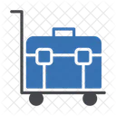 Dolly Briefcase Luggage Icon