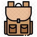 Luggage Backpack Camping Icon