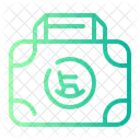 Luggage Retirement Holiday Icon