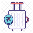 Luggage Baggage Suitcase Icon