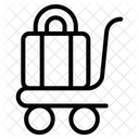 Luggage Tour Traveling Icon