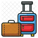 Luggage Travelling Bag Backpack Icon
