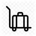 Luggage Baggage Suitcase Icon