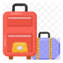 Suitcases Luggage Bags Icon