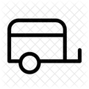Luggage Trolley Handtruck Icon