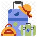 Trolley Bag Baggage Briefcase Icon