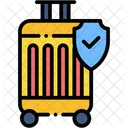 Luggage Security Suitcase Icon