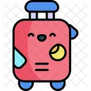 Luggage Kawaii Summer Icon
