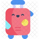 Luggage Kawaii Summer Icon