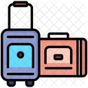 Luggage Baggage Suitcase Icon
