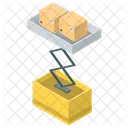 Luggage Lifter Luggage Lifting Tow Icon