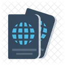 Luggage Passport Travel Icon
