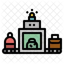 Scanner Luggage Airport Icon