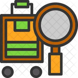 Luggage Searching  Icon
