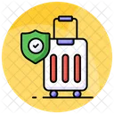 Travel Luggage Safety Icon