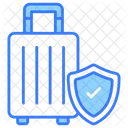 Travel Luggage Insurance Icon