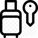 Luggage Storage Lockers Baggage Hold Icon