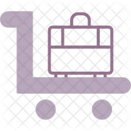 Luggage trolley  Icon