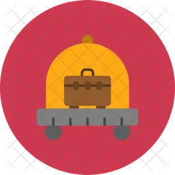 Luggage trolley  Icon