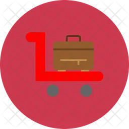 Luggage trolley  Icon
