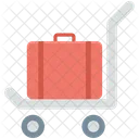 Luggage Trolley Hotel Icon