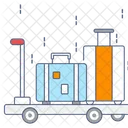 Luggage Trolley Icon