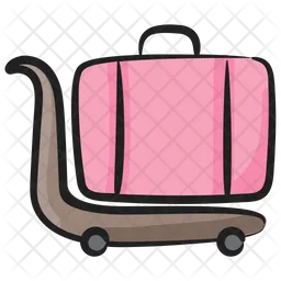 Luggage Trolley  Icon