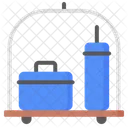Luggage Trolley Suitcase Icon