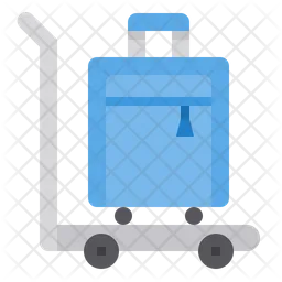 Luggage Trolley  Icon