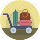 Airport Luggage Bag Icon