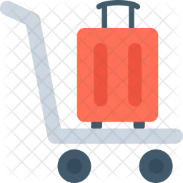 Luggage Trolley  Icon