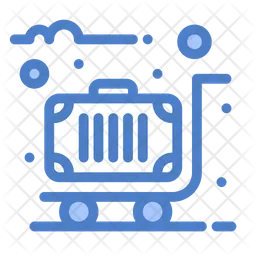 Luggage Trolley  Icon