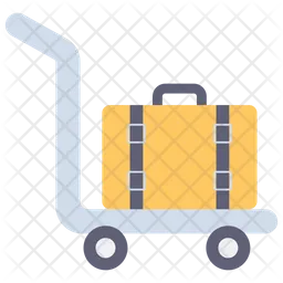 Luggage Trolley  Icon