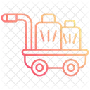 Luggage Trolley Luggage Bag Icon