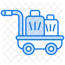 Luggage trolley  Icon