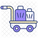 Luggage Trolley Luggage Bag Icon