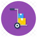 Cart Luggage Cart Luggage Trolley Icon