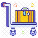Luggage Trolley Hand Trolley Hand Cart Icon