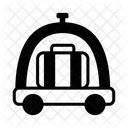 Luggage Trolly Luggage Storage Room Service Icon