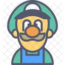 Luigi Mario Arcade Ícone