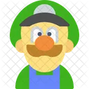 Luigi Mario Arcade Ícone