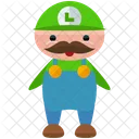 Luigi Character Man Icon