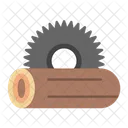 Lumber Wood Cutter Icon